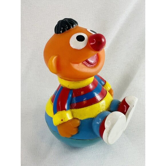 Jim Hensons Productions Muppets Ernie Weeble Wobble Toddler Toy Vintage - Picture 2 of 7